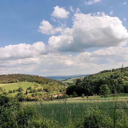 Дом отдыха Gemuetliches Fachwerkhaus Im Mittelgebirge Hessen Thueringen Herleshausen